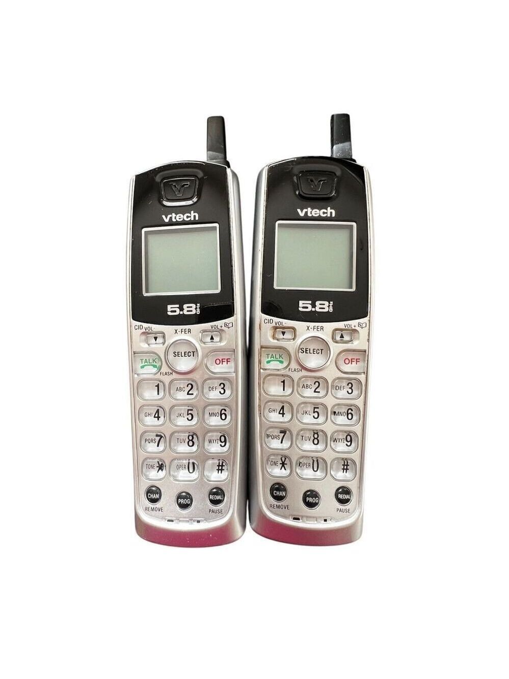 VTech cordless phones system with a digital answering system.